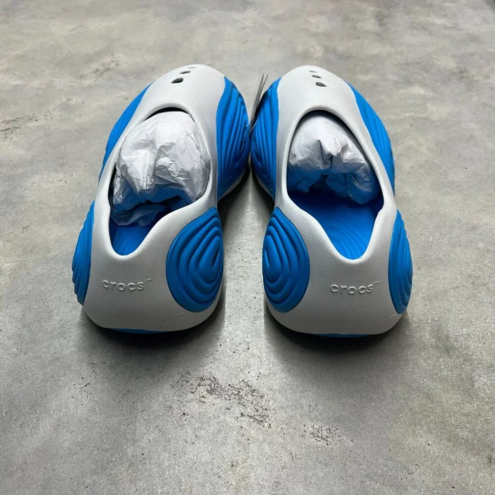 Crocs Ripple CROCS | Shoes | Crocs Ripple Clog White Blue Mens 237471bf New | Poshmark